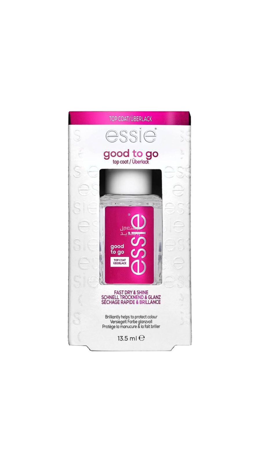 ESSIE GOOD TO GO TOP COA 13.5ml إيسي صبغ أضافر علوي شفاف